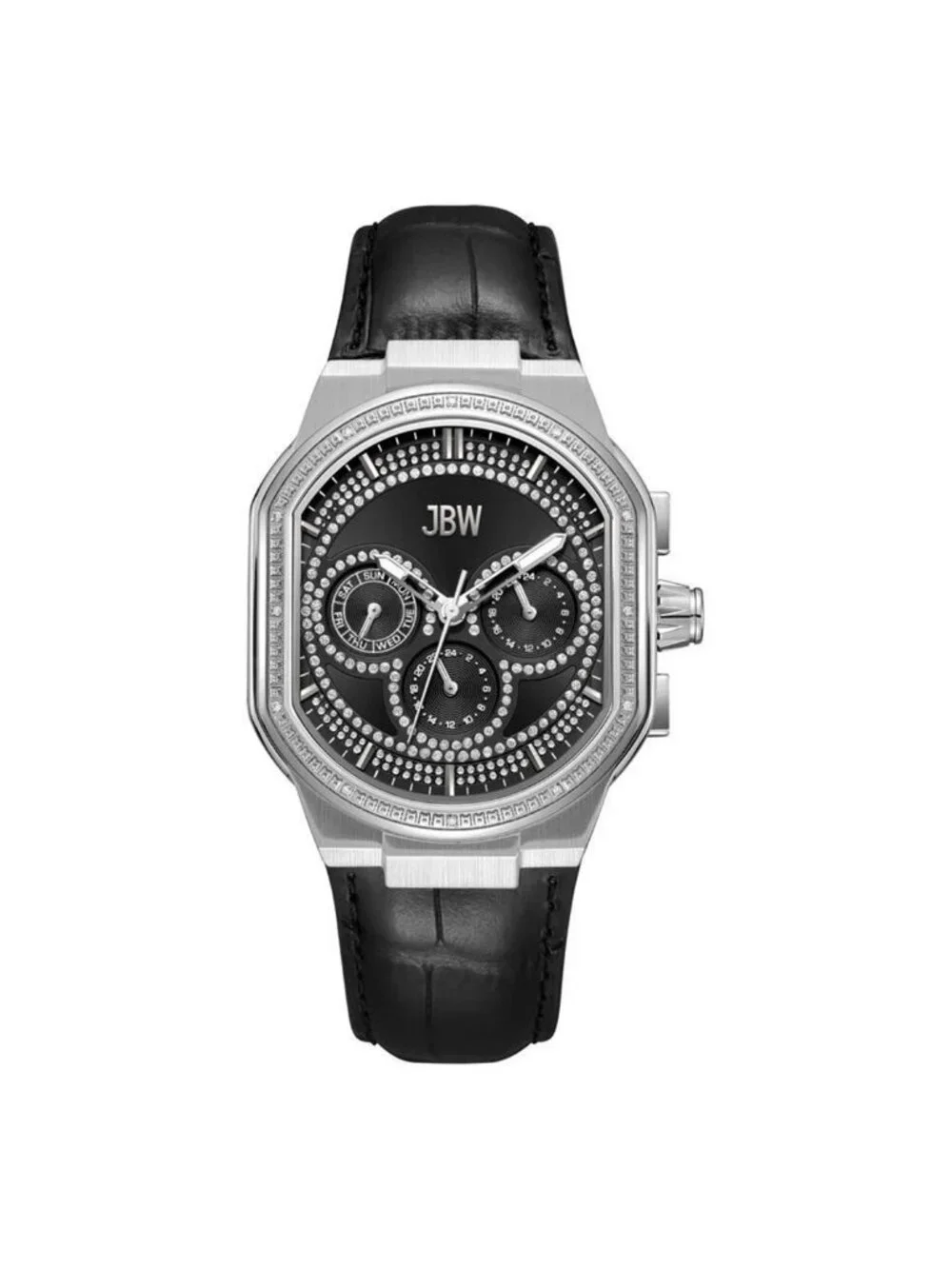 NWT JBW Orion Collection Automatic Black Dial Men's Watch
